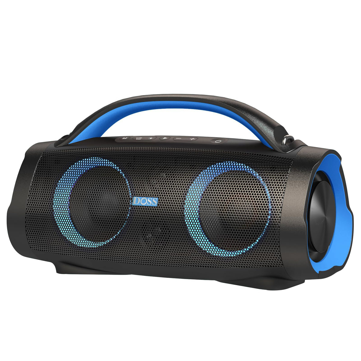 DOSS Extreme Boom Pro 100W Loud Outdoor Speaker, IPX6 Waterproof for Beach