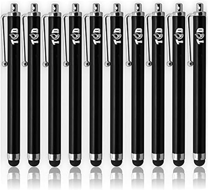 TCD 10 Pack Stylus Pen Set - Touch Screen Devices