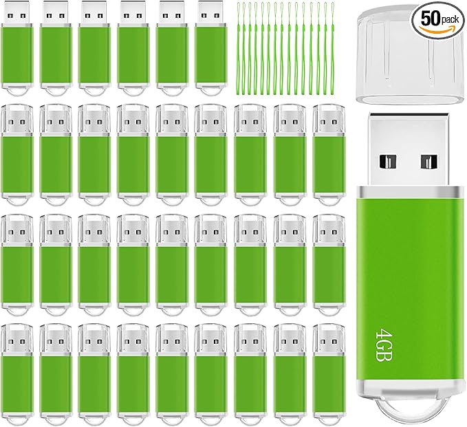8GB Flash Drive 20Pack Bulk USB Thumb Drive Nicepicten USB 2.0 Memory Stick