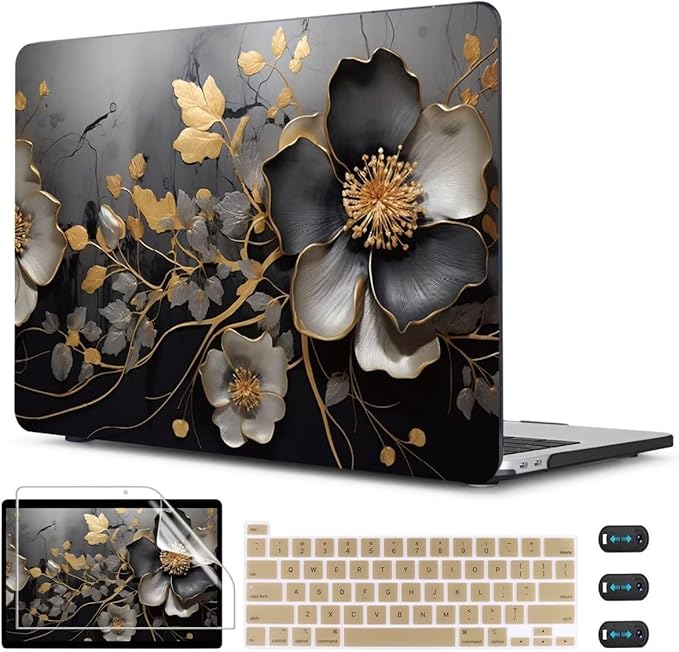 CISSOOK Compatible with MacBook Pro 13 inch Case 2025-2016 Release M2 M1