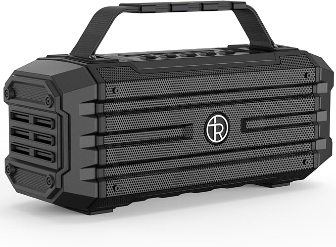 TOMPROAD Portable Bluetooth Speaker 120W Peak 80W Wireless Speakers, TWS Pairing, Deep Bass, Hi-Fi Loud Speaker, IPX6 Waterproof, DSP Sound Boombox for Outdoor, Camping, Party, Beach