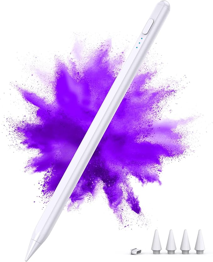 DEGGE Stylus Pen for iPad 2018-2026, 15Mins Fast Charge for Apple Pencil