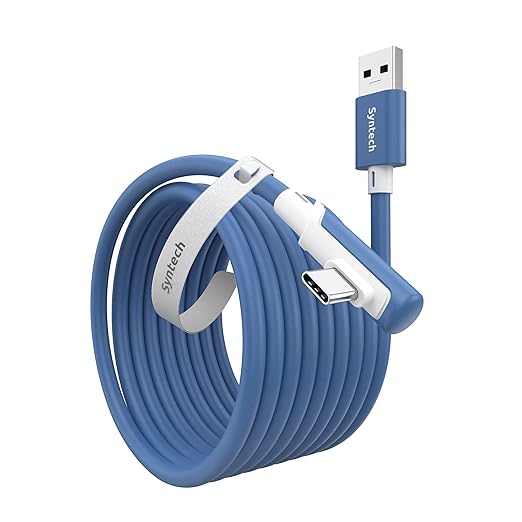 Syntech Link Cable 16FT, USB 3.0 to USB Cable for Meta Quest 3/3S/2, Pico 4