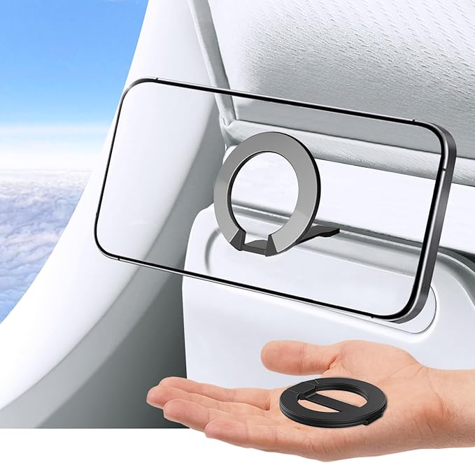 Mini 2-Pack Airplane Phone Holder, Must-Have Plane Phone Mount