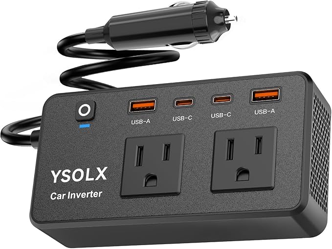 300W Portable Charger Car Power Inverters for Vehicle