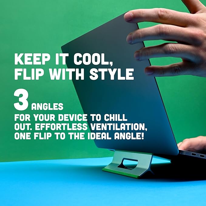 Steepy Adjustable Laptop Riser - 3 Height Computer Stand - Portable & Adjustable Laptop Stand for Desk