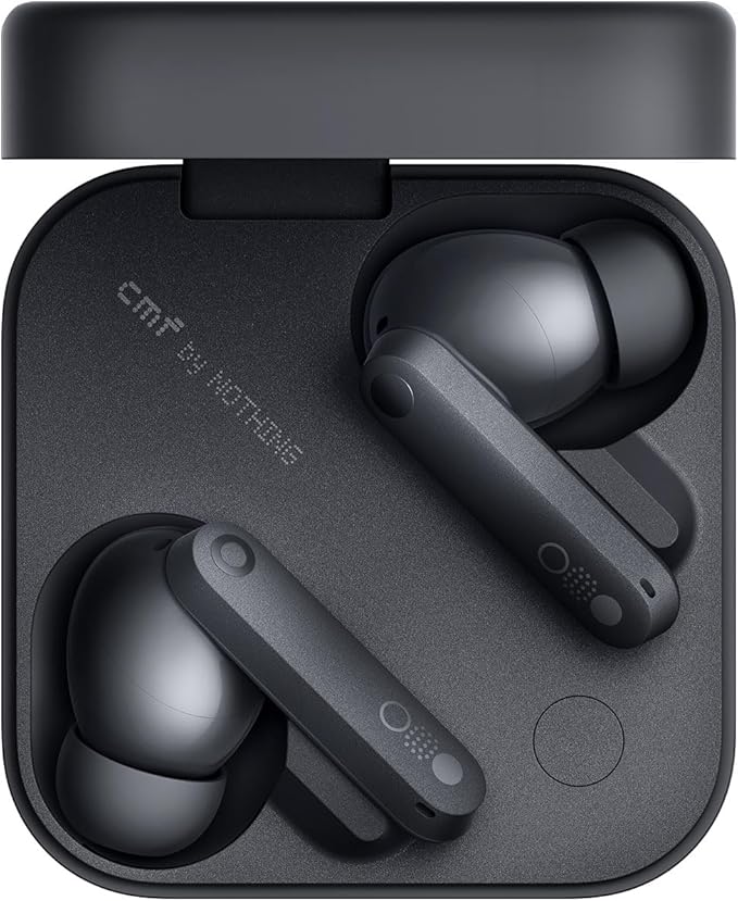 CMF Buds Pro 2 Wireless Earbuds with Smart Dial, 50dB Hybrid Noise Cancelling Earbuds Wireless Bluetooth 5.3, 11mm Bass with LDAC, 6 Hi-Res Audio Mics, 43H Playtime, Fast Charging Case
