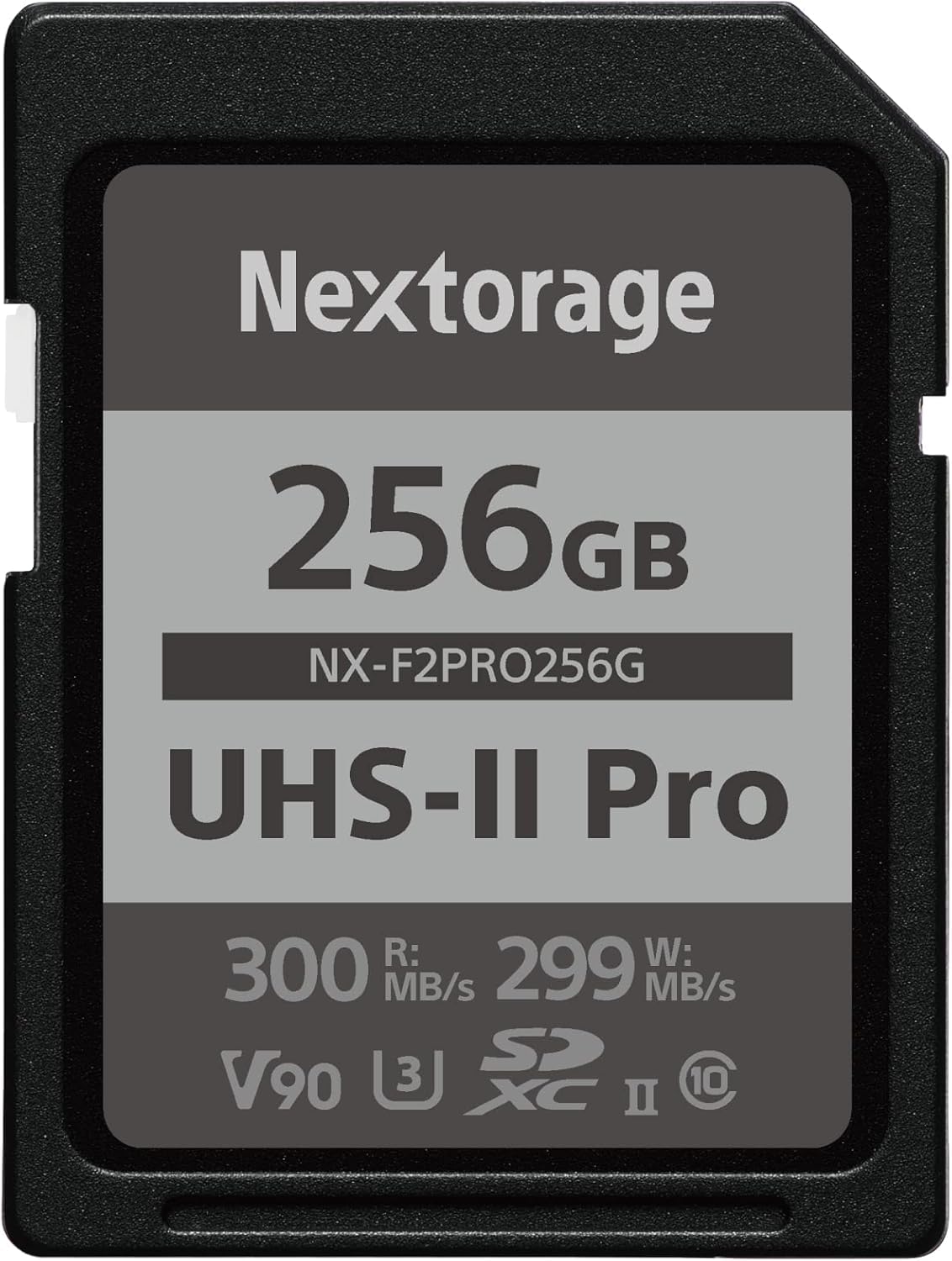 Nextorage Japan SD Card UHS-II 128GB 2-Pack Memory Card Canon Nikon Sony