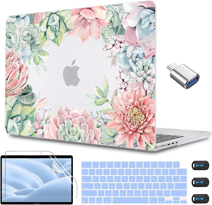 CISSOOK Compatible with MacBook Pro 14 inch Case 2026 2025 2024 2023 2022