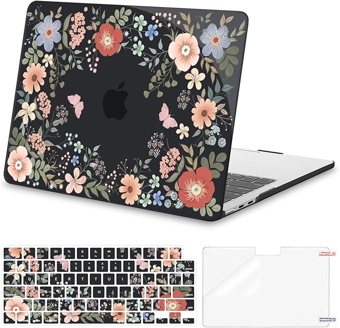 MOSISO Compatible with MacBook Air 13 inch Case M5 M4 M3 M2 2026-2022