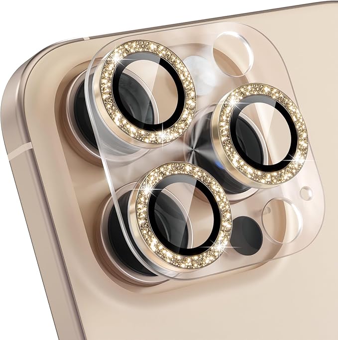 Choiche for iPhone 16 Pro/iPhone 16 Pro Max Camera Lens Protector