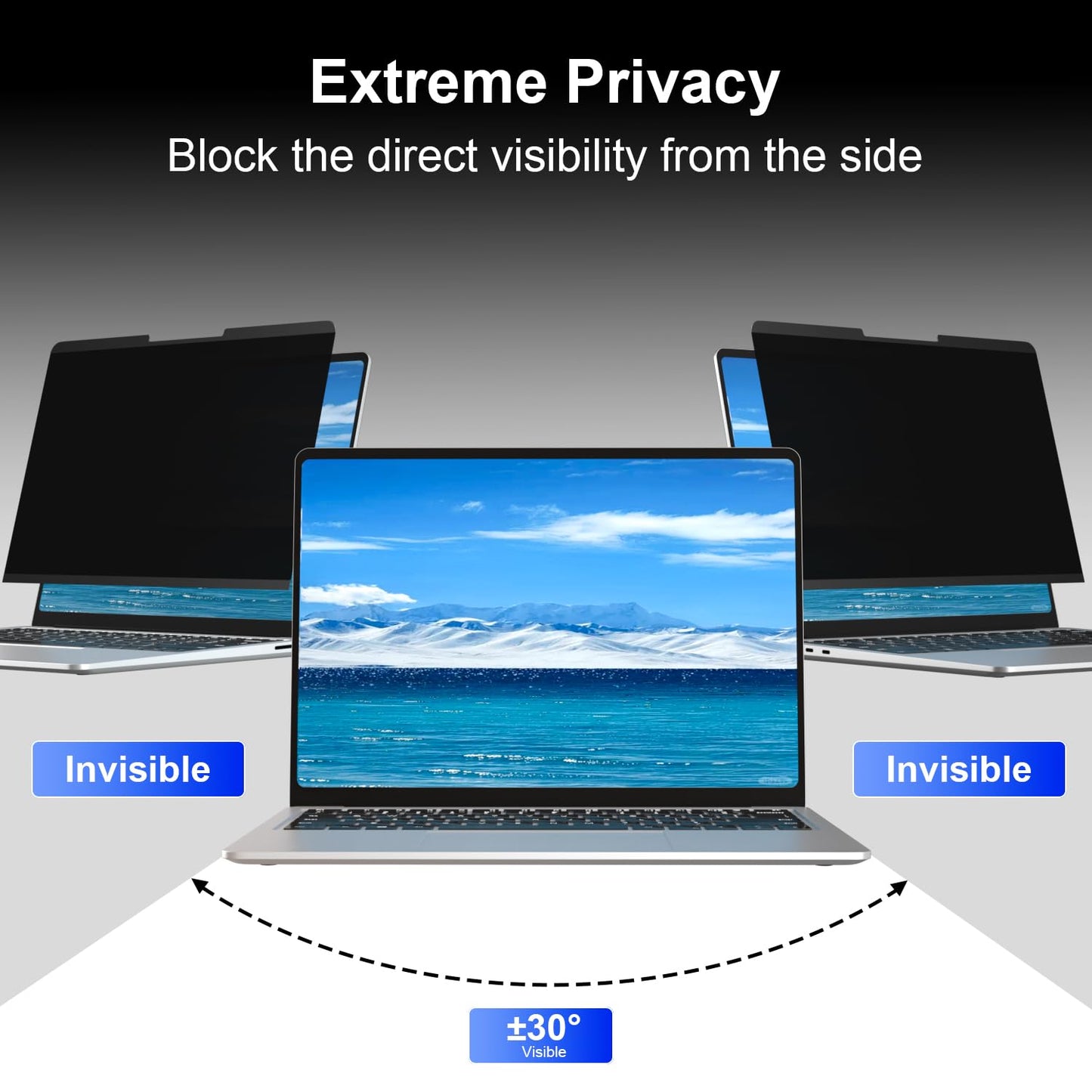 13.8 Inch Magnetic Privacy Screen for Microsoft Surface Laptop 7