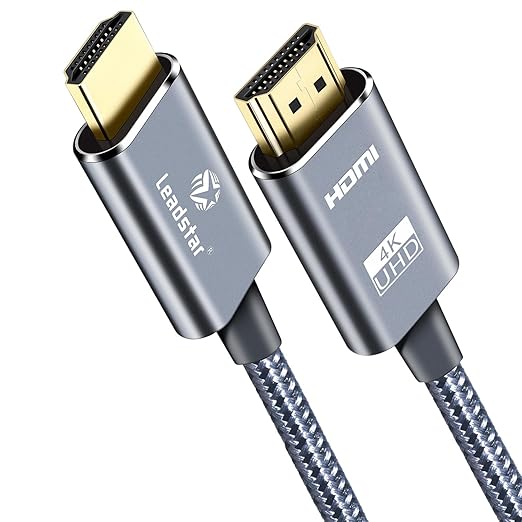LEADSTAR 4K HDMI Cable 6 ft, 4K@60Hz High Speed HDMI to HDMI Cord