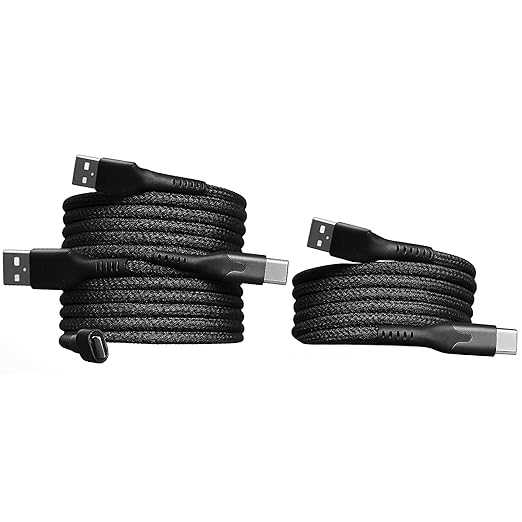 Statik MagStack Pro USB C to USB C Coiling Magnetic Charging Cable,100W