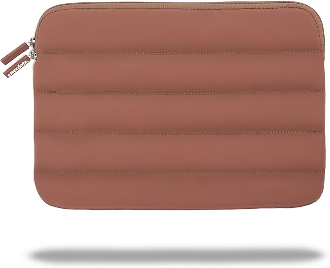 ANECDOTE Laptop Case 15-16 Inch – A Perfect Laptop Sleeve - Compatible with MacBook Air/Pro 15 inch M3 M2 M1 Chip Pro Max 2023-2021 – Fits Well, Made of 100% Nylon with Aesthetic Design (Mauve)