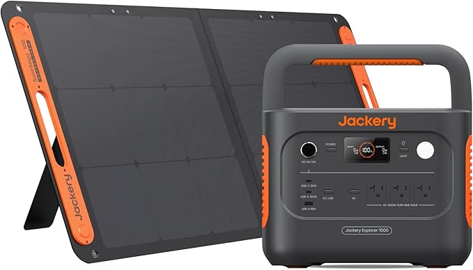 Jackery Explorer 1000 v2 Portable Power Station,1070Wh,1500W