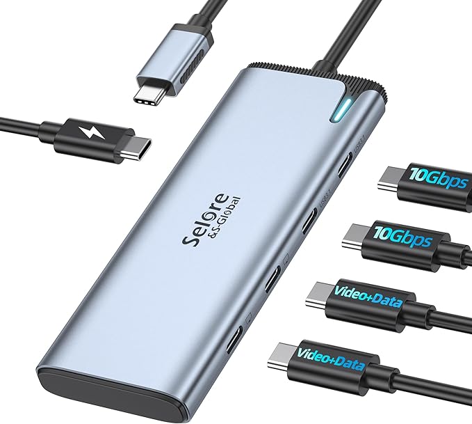 USB C Docking Station Dual DisplayPort Monitor USB C Hub DisplayPort