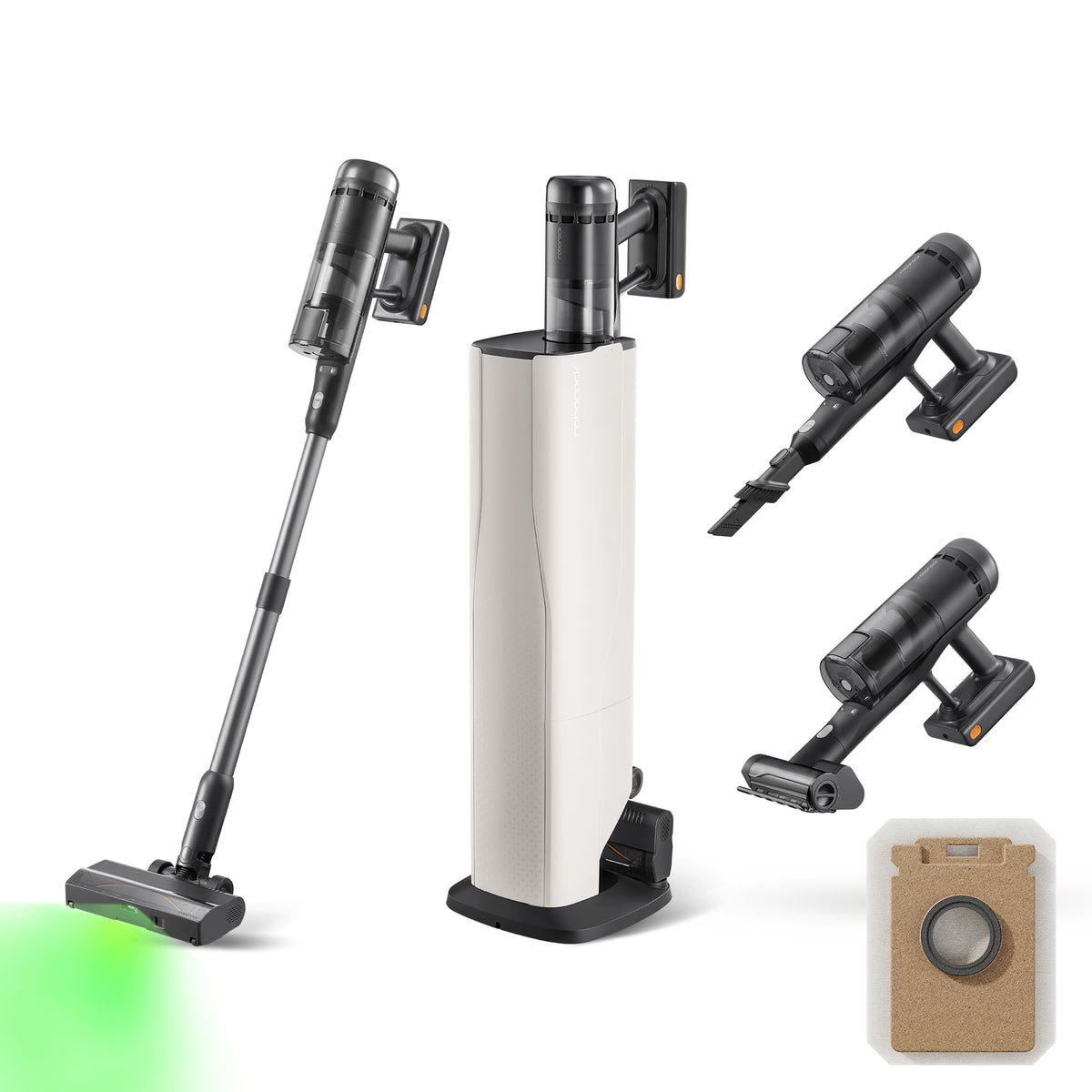 roborock H60 Hub Ultra Cordless Vacuum Cleaner with Auto-Empty Dock, 210AW