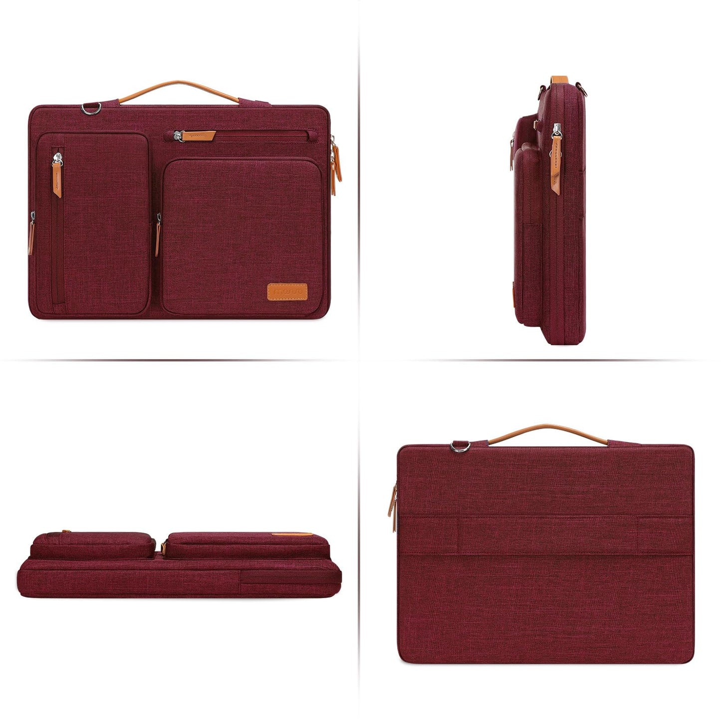 MOSISO 360 Protective Laptop Shoulder Bag, 15-16 inch Computer Bags