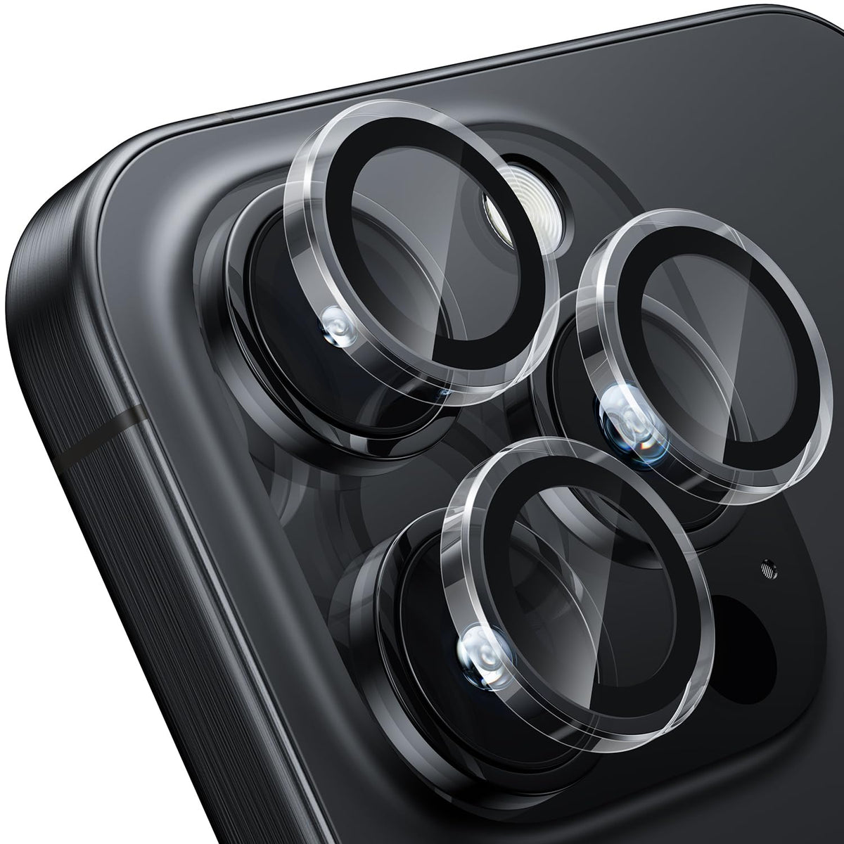 WSKEN for iPhone 16 Pro/iPhone 16 Pro Max Camera Lens Protector