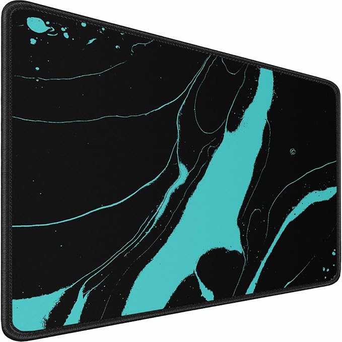 Gaming Mouse Pad, 31.5x15.7 inch Large Extended Computer Keyboard Mouse Mat, Water Resist Non-Slip Mousepad Rubber Base Long XXL Desk Mouse Pad for Gaming, Office & Home