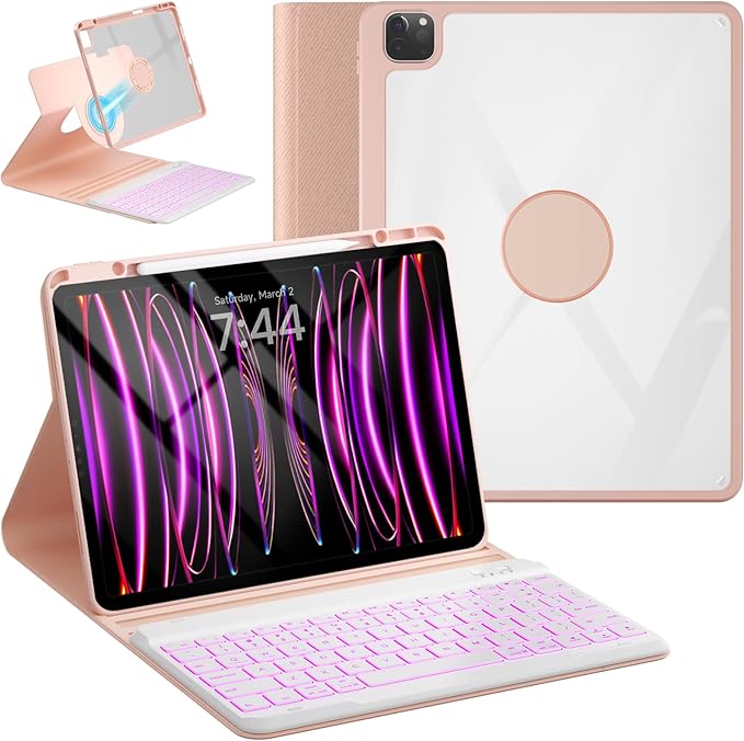 OYEEICE Keyboard Case for iPad Air 13-inch (M2) 2024