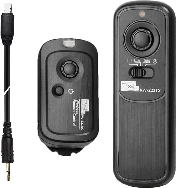 Pixel Wireless Shutter Release Remote Control L1 for Panasonic RSL1, RS2