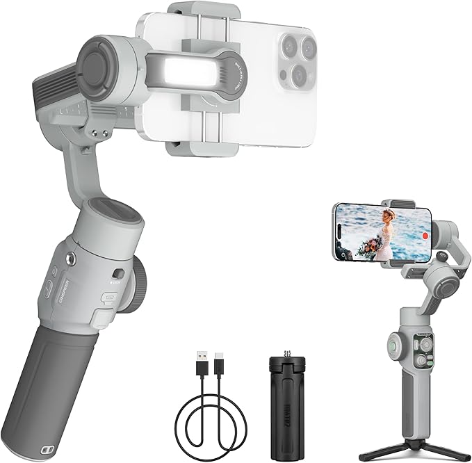 ZHIYUN CINEPEER Smooth 5E Combo Gimbal Stabilizer for iPhone, Android