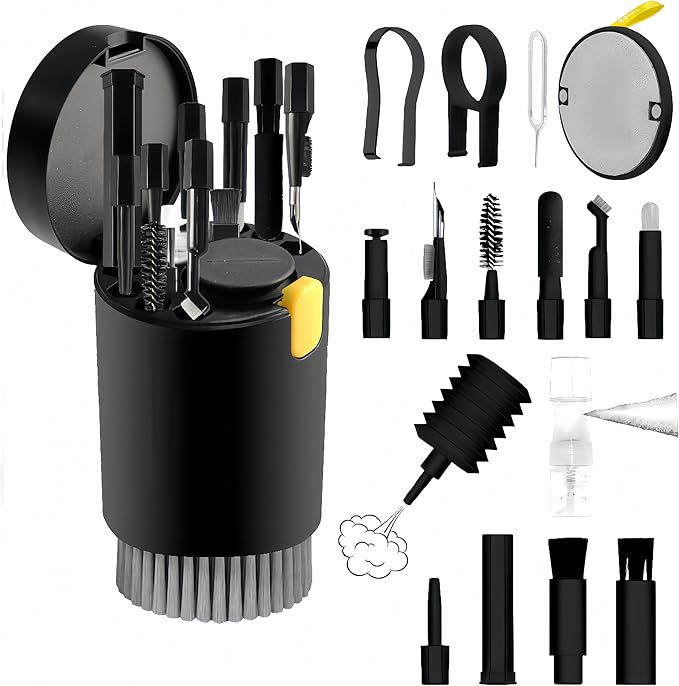 20-in-1 Laptop Phone Screen Earbud Cleaning Kit, Keyboard Cleaner Kit