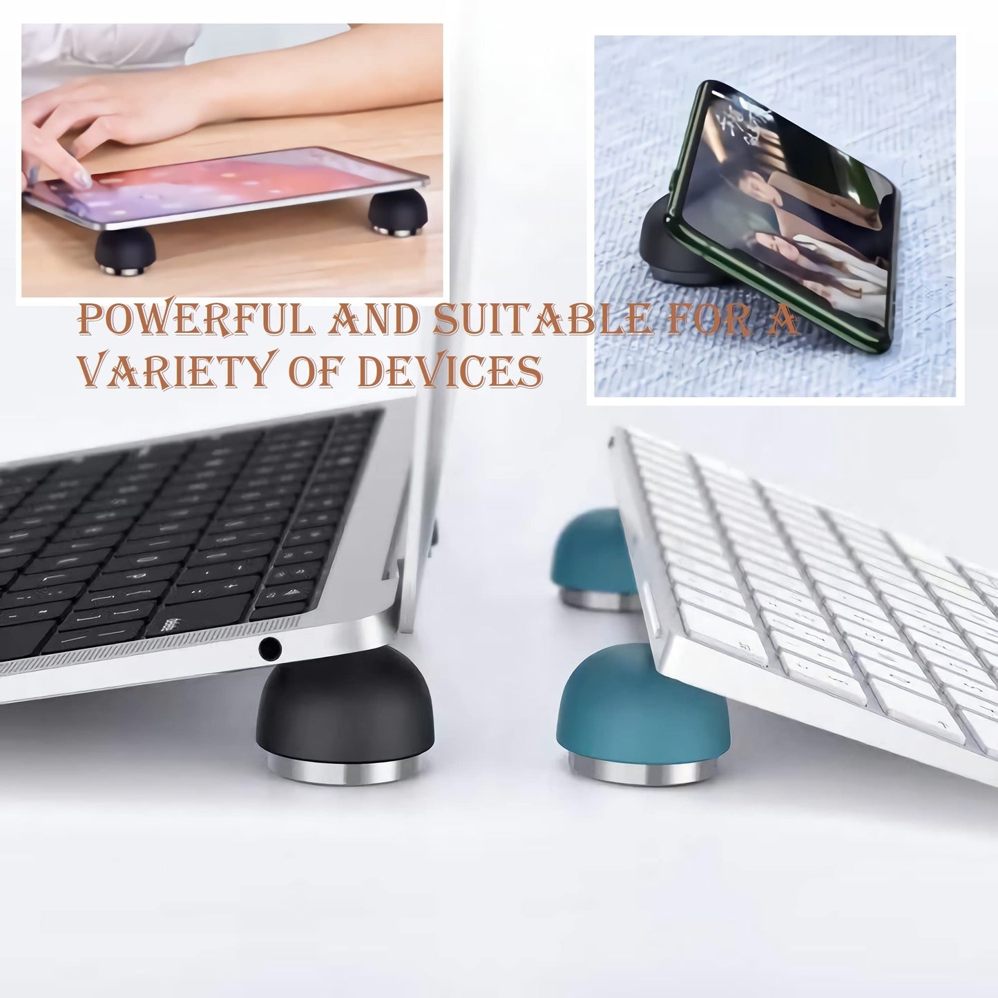 Laptop Cooling Pad,Portable Magnetic Laptop Cooling Stand Laptop Computer Small Invisible Cooler Ball