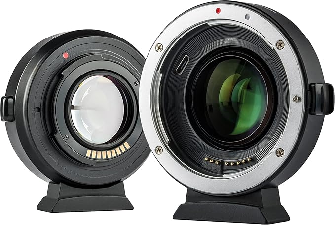 VILTROX EF-Z2 Auto Focus Lens Adapter 0.71x Reducer Speedbooster Lens Converter Compatible with Canon EF Mount Lens to Nikon Z Mount Mirrorless Cameras Z5 Z6 Z6II Z7 Z7II Z50 Zfc