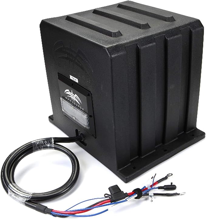 wet sounds Package - Black Stealth 10 Ultra HD Sound Bar w/Remote and AS-10 10" 500 Watt Powered Stealth Subwoofer