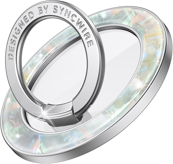 Syncwire Magnetic Phone Grip for MagSafe,Sparkle Ring Holder