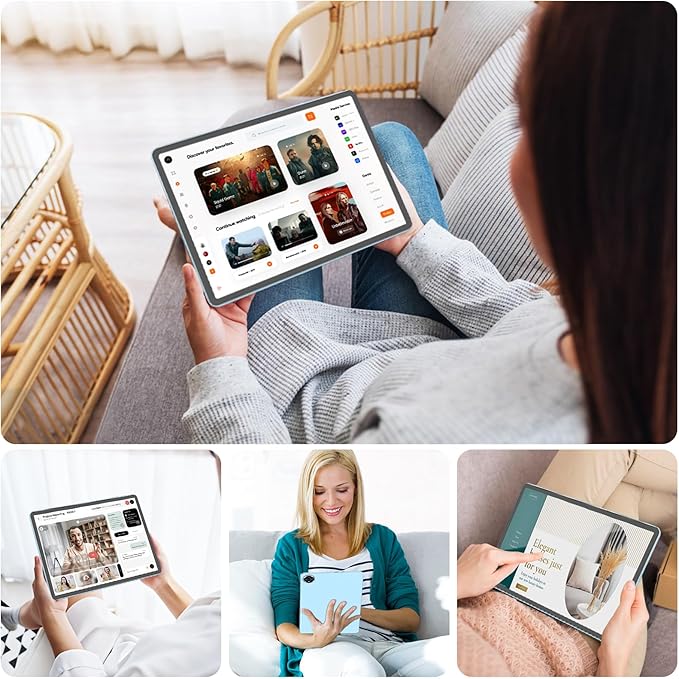 Android 15 Tablet, 11 inch Tablet with Keyboard, 24GB+128GB, 1TB Expand, Octa-Core, 2.4G/5G WiFi, 8000mAh, BT V5.0, GMS Certified, IPS Touch Screen, GPS, 2 in 1 with Case, Mouse, Stylus(Black)