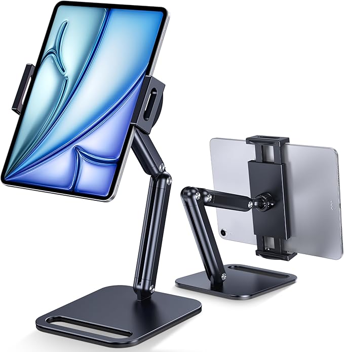 CreaDream Tablet Stand, Heavy Aluminum iPad Stand for Desk