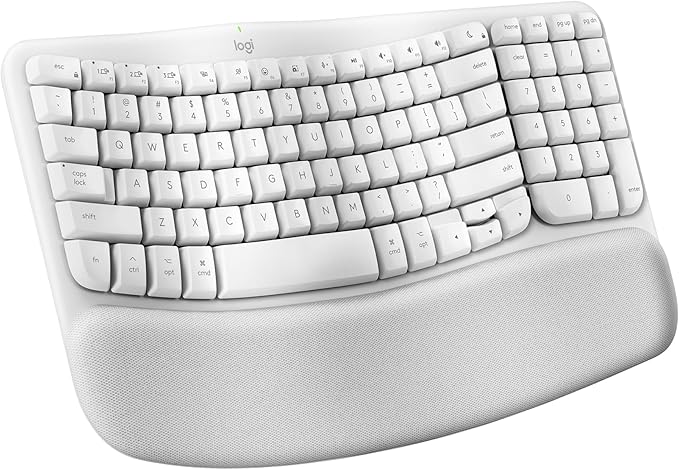 Logitech Lift for Mac Vertical Ergonomic Wireless Mouse - Off White