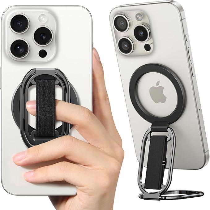 SUPERONE for MagSafe Phone Grip Kickstand, Magnetic Phone Ring Holder