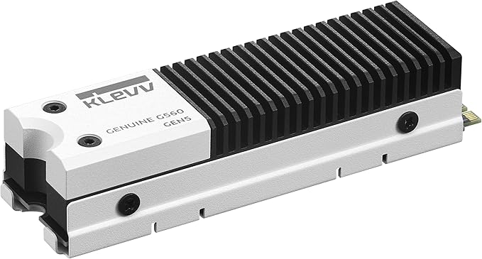 KLEVV CRAS C910 1TB M.2 2280 NVMe PCIe Gen4x4 Laptop & Desktop Internal SSD Heatsink Included, up to 5000MB/s (K01TBM2SP0-C91)