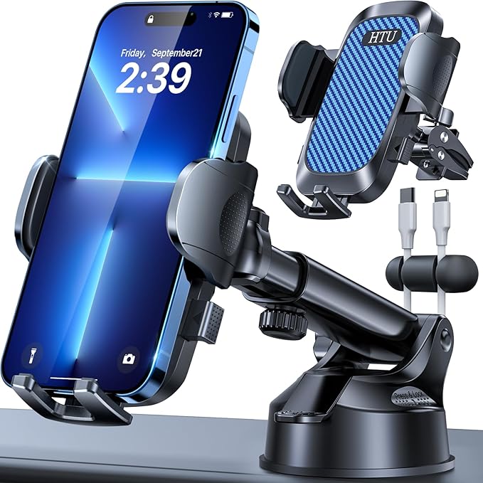 2026 Ultimate Best【True Military-Grade & Safety Cert】New Car Phone Holder