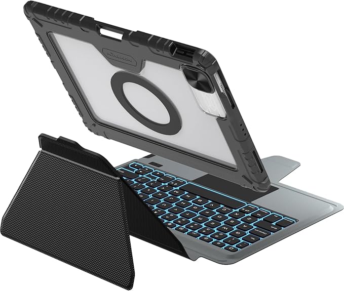 Nillkin Magnetic Backlit Keyboard Case for iPad A16 11th 10th Gen