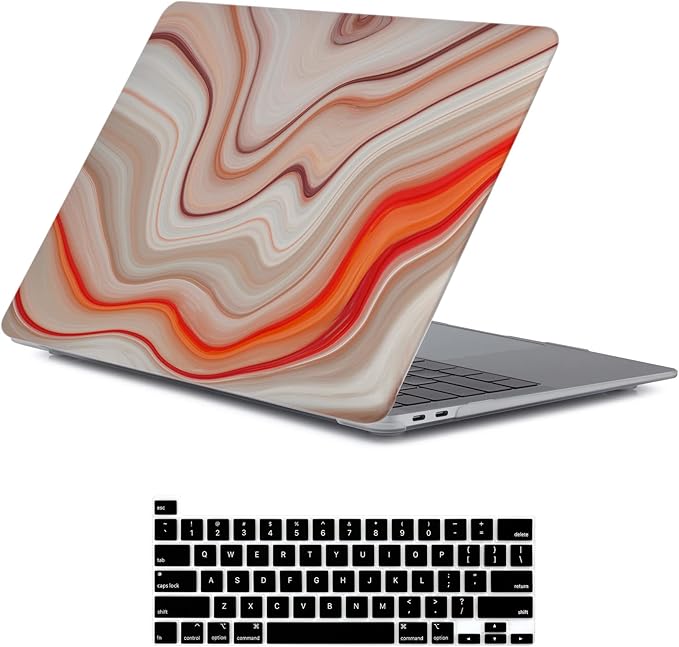 LanBaiLan Compatible for MacBook Pro 13 inch with Touch Bar 2022 2020 2019 2018 2017 2016 Release M1 M2 A2338 A2289 A2251 A2159 A1989 A1706 A1708, Laptop Hardshell Case and Keyboard Cover