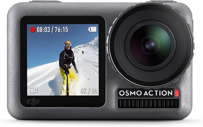 DJI Osmo Action 5 Pro Waterproof Action Camera Bundle, 1/1.3" Sensor