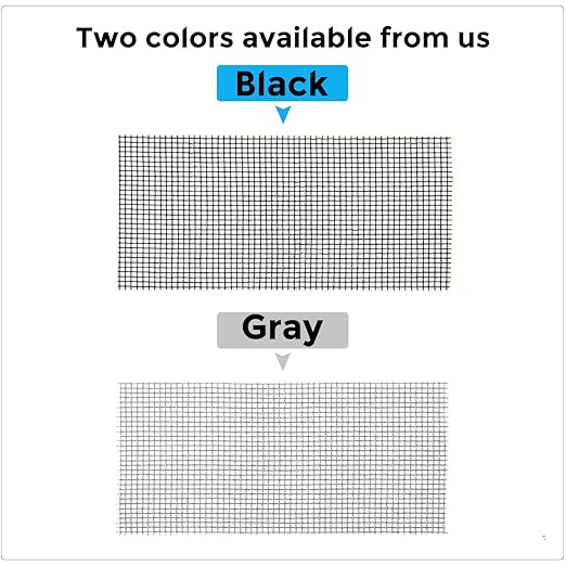 Secopad 4" x 300" (25FT) Screen Repair Tape, Screen Repair Kit, Black