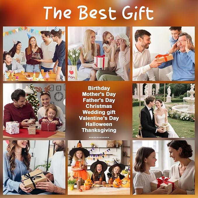 Custom Photo Puzzle – Personalized Jigsaw Puzzle from Your Photos in 200/300/500/1000/1500 Pieces – Custom Puzzle Gift for Families, Pets, Weddings, Anniversaries, Adults and Couples(300-horizontal)