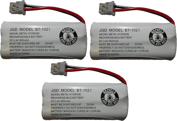 JustGreatDealz HIGH Capacity Rechargeable Replacement Battery BT-1021 BBTG0798001 for Uniden Cordless Handsets