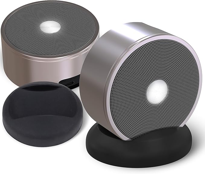 Long Run Technologies Paired Bluetooth Speakers - Surround Sound Stereo Pairing Linkable for Home TV Car