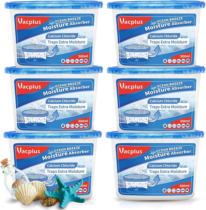 Vacplus Moisture Absorber, Strong Absorption, Linen Scent
