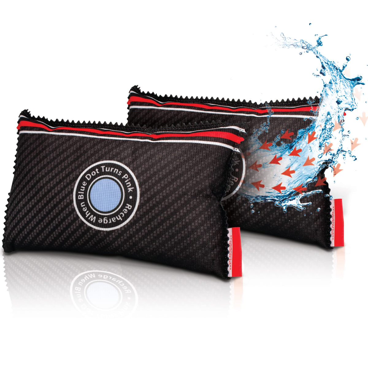 Zarpax Reusable Car Dehumidifier Bag Rechargeable Moisture Absorber 8 Pack