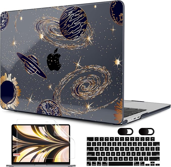 MEEgoodo Case for M5/M4/M3/M2 MacBook Air 13 inch Case 2026 2025 2024 2022, Fit Model A3449/A3240/A3113/A2681, Laptop Hard Shell Compatible with MacBook Air 13.6-inch