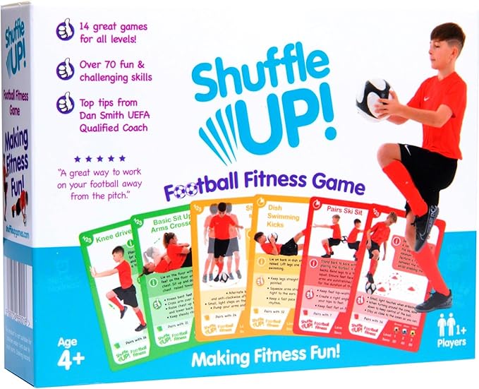 Shuffle Up Tennis Game - 70+ Skills, Tennis Kids Training Equipment Gift